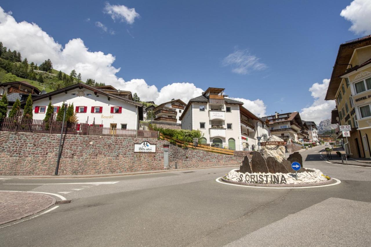Dolomites Apartments Cesa Benedet Santa Cristina Val Gardena Kültér fotó